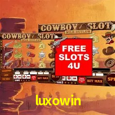 Interface moderna da plataforma luxowin